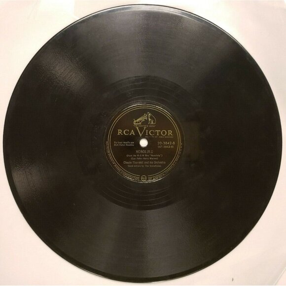 78RPM Claud Thornhill & Orchestra - Sweet And Lovely - Honolulu(R192) - Picture 4 of 4
